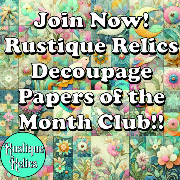 Decoupage of the Month Club